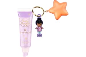 ‎ESSENCE COSMETICS essence Polly Pocket lip glaze, Lipgloss, Nr. 03, Violett, mit Ölen, natürlich, schimmernd, vegan, ohne Parabene, ohne Mikroplastikpartikel, Nanopartikel frei, 1er Pack (10ml)
