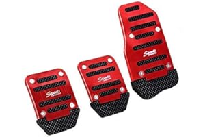 szss-car auto Car in lega di alluminio antiscivolo sport carburante benzina frizione freno Braking Pad pedali resto piastra set