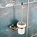 Produktbild Lx.AZ.Kx WC-Bürste und Halter Toilettenbürste Modernes Design Längere Bürste Toilettenbürstenhalter  Euro-Copper Schwarz mit Gold Color Multifunktionsdrucker im Badezimmer Hardware WC Rack Mount