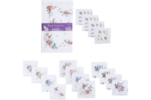 HEAT INSULATERS Ladies Foxbury Hankies Floral HK014A 16 Pack