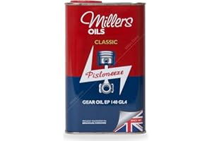Millers Oil Pistoneeze Classic Gear Oil EP 140 GL4, 1 Litre
