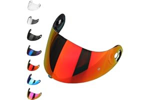 EvoParts Visiera Compatibile con X-lite x803 - x802 - x802r - x802rr - x702 - x661 - x603 (no x804) pinlock ready (Rosso)