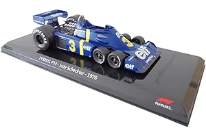 OPO 10 - Voiture Formule 1 1/24 Compatible avec Tyrrell P34 Jody Scheckter - 1976 - OR004