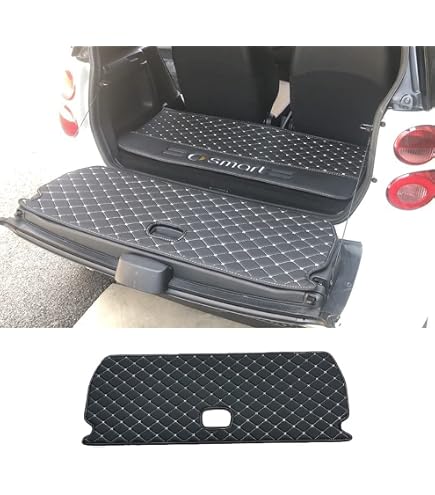 Protecteur Seuil De Porte Mercedes Smart - Plinthe Pédale 4 Pièces | Anti-Rayures HHCAR
