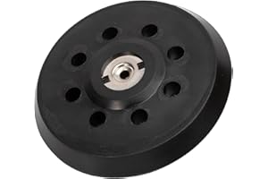 ANBOO Plateau de Poncage 125mm Plateau Ponceuse pour Metabo sxe 425 SXE325/425/450/3125, Plateau Ponceuse Plateau de Ponçage Multi-outils