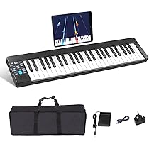 88-Key Foldable Digital Piano Full-size Semi Weighted
