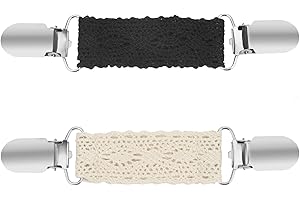 FIOSJKOM Cardigan Clip,Kleider Clip,Clips Für Kleidung,Clips Für Jacken,Broschen Für Kleidung,Brosche Damen,Waist Clip,Verschlüsse Für Jacken,Broschen,Knöpfe Für Strickjacken,Brosche Ausschnitt Verkleinern