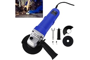 VICKYHOME 2000W Electric Angle Grinder, 115mm 4.5 inch Grinding Tool 12000 RPM with Wheel Guard, Wheel Disc for Metal,Tile Cutting and Grinding