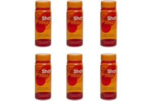 FMHOME TanShot Xtra Tanning & Beauty Drink - with CoQ 10 & Beta Carotene (6 Pack)