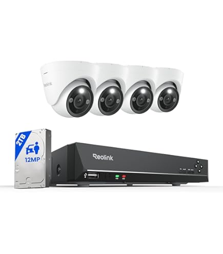NAK200 - K videosorveglianza 8 canali con 4 telecamere 1080p - Negozio ANNKE
