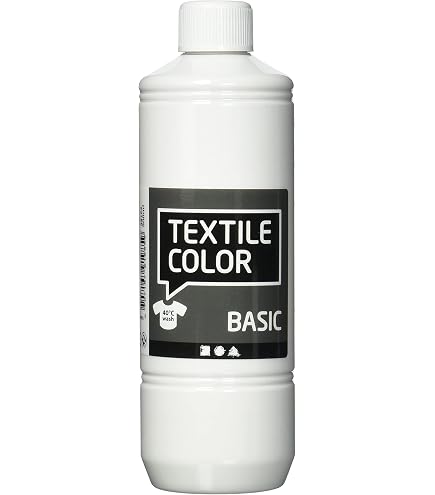 Textilfarbe Gelb – 500 Ml – Ideal Zum Färben Von Stoffen, Waschbar Und Farbintensiv