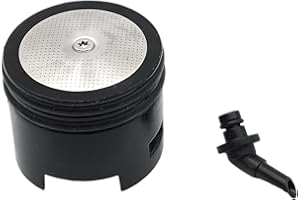 NaschLager Piston MS-0697072 - Piston à cylindre à pression - Unité d'infusion avec joints - Compatible avec Krups EA81 EA80 EA82 EA8000 XP7200 - Pièce de rechange pour machine à café