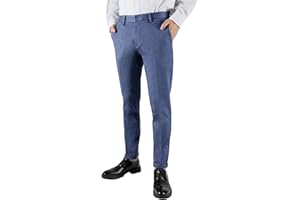 RE&X JEANS COUTURE Re&X Pantaloni Uomo Cotone Elastici Zzati Tempo Libero O Lavoro Classici Confortevole Pantaloni Uomo Eleganti