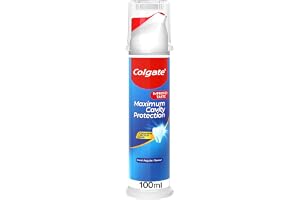 Colgate Maximum Cavity Protection Toothpaste 100ml, with Calcium Boost, Strengthens and Protects Enamel, Protects Against Cav
