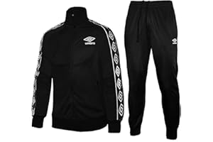 Umbro Tuta Uomo Full Zip acetata Nuova Collezione Art.30031