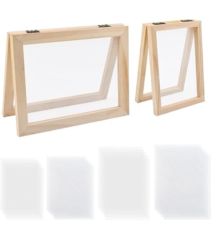 Cadre Fabrication Papier Artisanal POFET - 20x30cm DIY