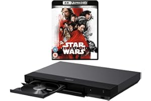 Sony UBP-X700 MULTIREGION Blu-ray Player Bundle with Star Wars The Last Jedi Ultra HD 4K Blu-ray Disc