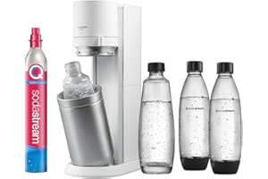 Sodastream Duo Saturator, Biały, 44 cm