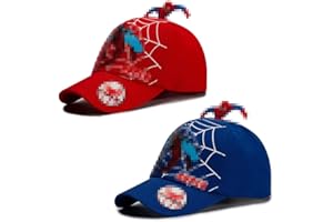 BESTZY Casquette Baseball pour Enfant, 2PCS Casquette Baseball Enfants Adjustable Casquette Baseball pour Garçons Filles Accessoires Plein Air