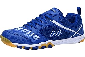 LEICHTRIT Squash Shoes,Badminton Shoes,Tennis Shoes Non-Slip Badminton Shoes Men Women Volleyball Shoes Lightweight Comfortable Indoor Court Shoe Sports Trainers Unisex For Badminton Table Tennis