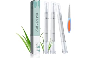 PELKDEX Nail Care Pen 3 Stück, Nagelpilz Stift Nail Care Pen, Nail Health Care Nagelpilz Behandlung Schnell Intensiv für Gepflegte Fingernägel Fußnägel mit Aloe Vera, Teebaumöl, Vitamin E