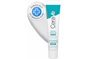 CeraVe Gel Controllo Imperfezioni, Per Pelle a Tendenza Acneica, Brufoli e Imperfezioni Ridotti, Pori Meno Visibili, Per Una Pelle Sana e Luminosa, Con AHA e Acido Salicilico, 40 ml