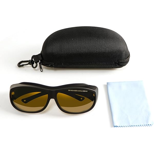 Occhiali Protezione Laser Professionali - Custodia Inclusa, 180-532nm E 900-1080nm - Foto 5