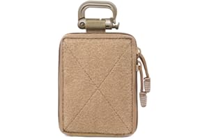 SOBETA Tactical Molle EDC Pochette de rangement médicale pour homme Sac de taille pour le sport, la randonnée, le camping, les activités de plein air