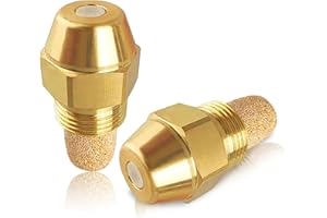 BEATIFIC 2 Stück Vollkegel-Öldüse Winkel 60 Grad 0,75 USgal/h 2,94kg/h Ölbrennerdüse Vollkegel Öldüse Kesselbrenner Diesel-Injektoren Düse Methanol Diesel