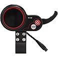 TERRIFI Electric Scooter Display Panel, 48V TF‑100 Display 6 Pin Communication Instrument, Electric Control Board Compatible with KUGOO M4 Electric Scooter Controller