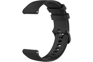 VELULYX 18mm, 20mm, 22mm Garmin Szybko zwalniany elastyczny silikonowy pasek dla mężczyzn i kobiet