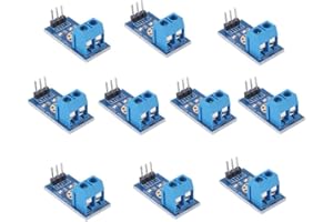 Geekstory 10 PCS Spannungssensor Voltage Sensor Modul, Spannungsprüfer Sensor Terminal DC 0-25V Voltage Detector Modul für Arduino Raspberry Pi