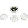 STRONG BONG Plastic Herb Crusher |Size 60mm 3-Part |Grinder with in-Built Storage Compartment | Smoking Accessory