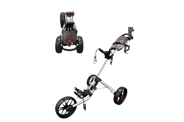 Caddytek CaddyLite Chariot de Golf à 3 Roues 11,5 V3 – Léger, Facile à Plier