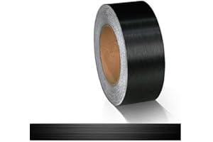 ACESOME ㅤ ACESOME Bande décorative, 2 cm x 50 m, autocollante, en PVC, décorative, pour plafonds, murs, portes, noire