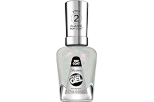 Sally Hansen Miracle Gel® Holiday FY24 Collection błyszczący top coat do paznokci - Glazed, 14,7 ml