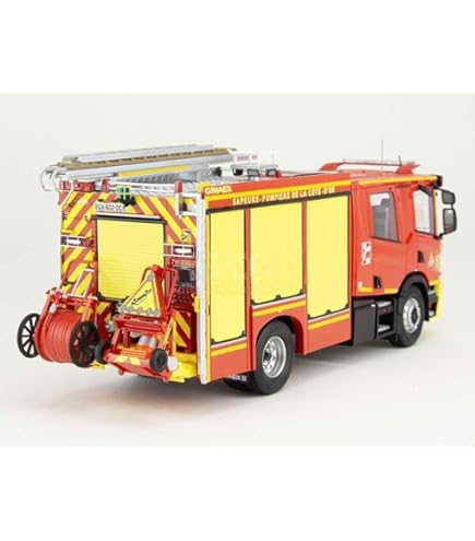 Camion De Pompier ODEON 1/43 - VW T6 SDIS Ajaccio - 504 Pièces - Modèle ODE085