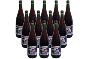 OBSTLAND-KELLEREI ALLACHER Allacher Glühwein rot 10% vol., trinkfertig – 12 x 1 l Flaschen – Winter Heißgetränk – schmeckt wie am Weihnachtsmarkt
