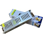 K2 150W 12V LED Trafo Adapt&ouml;r | 12,5A G&uuml;&ccedil; Kaynağı | Şerit LED, G&uuml;venlik Kamerası ve CCTV Uyumlu | 19x4,5x3,5 cm | 220V Giriş