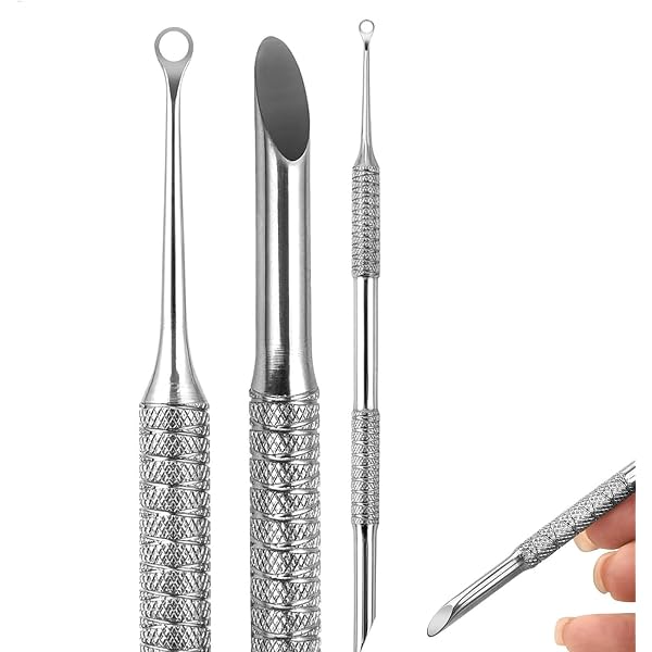 Wjelet 2-in-1 Nagelhautschieber – Ersatz Für Staleks Pro Expert 51 Typ 1, Aus Edelstahl