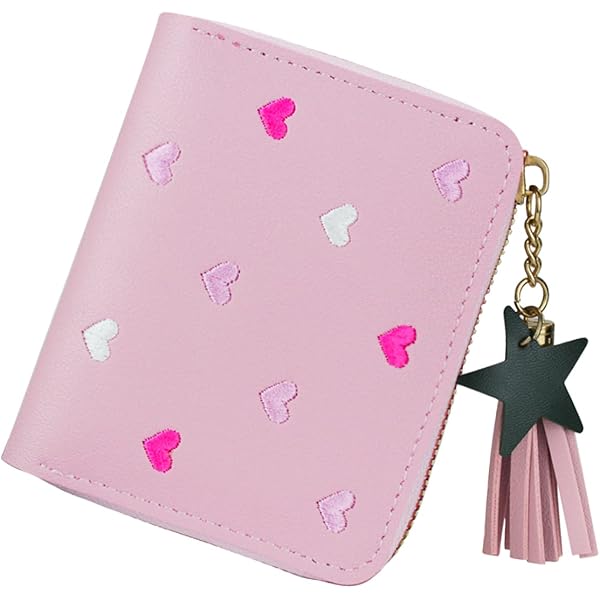 Porte-monnaie 3D LiveLife Poney Rose - Effet Lenticulaire - Fermeture éclair - 11x8cm - Cadeau Enfant