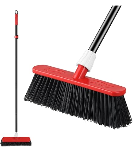 Scopa 2 In1 Garden, Scopa Per Esterni, Con Due Tipi Di Fibre - 2