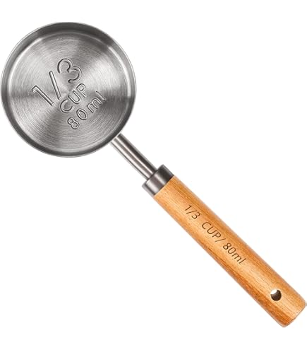 Verre Doseur Home Bay Malmo - 125 Ml / 250 Ml - Acier Inoxydable Revêtement Titane - Poignée En Bois