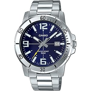 Casio Enticer Analog Blue Dial Men's Watch - MTP-VD01D-2BVUDF (A1363)