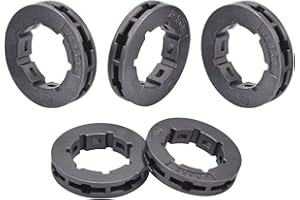 Cancanle 5 pièces .325 7 Dents Jante de Pignon pour Husqvarna 340 345 346XP 350 353 357 359 50 51 55 40 45 Tronçonneuse Petit 7 Spline