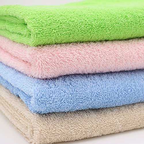 ZOLLNER® Kapuzenhandtuch / Kapuzenbadetuch / Kapuzentuch für Babys mit spielenden Hunden auf der Kappe, ca. 100×100 cm, in weiteren Farben erhältlich, vom Hotelwäschespezialisten, Serie „Capo“ - 4