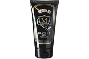 Morgan's Pomade Gel da Barba, Gel per una Rasatura Liscia e Precisa, Ammorbidisce la Pelle e il Vello Faciale e Riduce le Irritazioni, con Witch Hazel e Aloe Vera 150ml