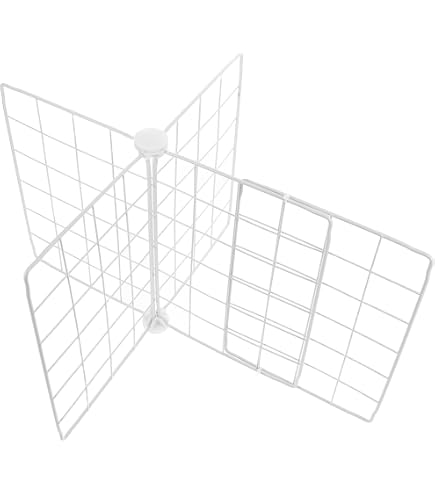 Séparateur De Congélateur Coffre En Plastique Blanc - 42x42x31,5 Cm - Panier Métallique Pour Organisation Des Aliments (fruits De Mer, Etc.) - 7
