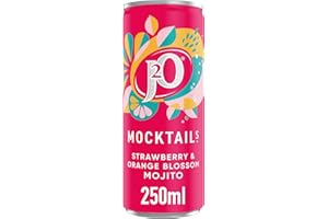 J2O Mocktails Strawberry & Orange Blossom Mojito 250ml