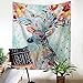 Produktbild Watercolored Hirsch Wandbehang Tapestry Weiß Wandteppich Tapisserie Mandala Hippie überwurf Pichnick Decke Indisch Tagesdecke